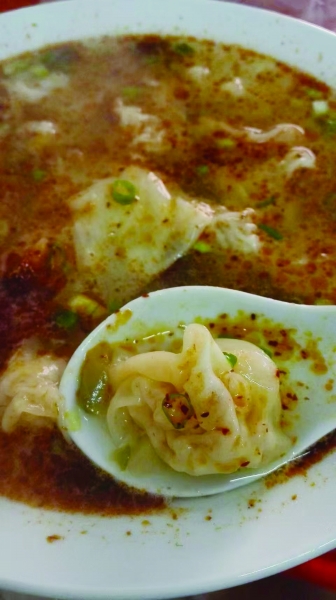 金陵汪家馄饨。南京日报/紫金山新闻记者 段仁虎 摄