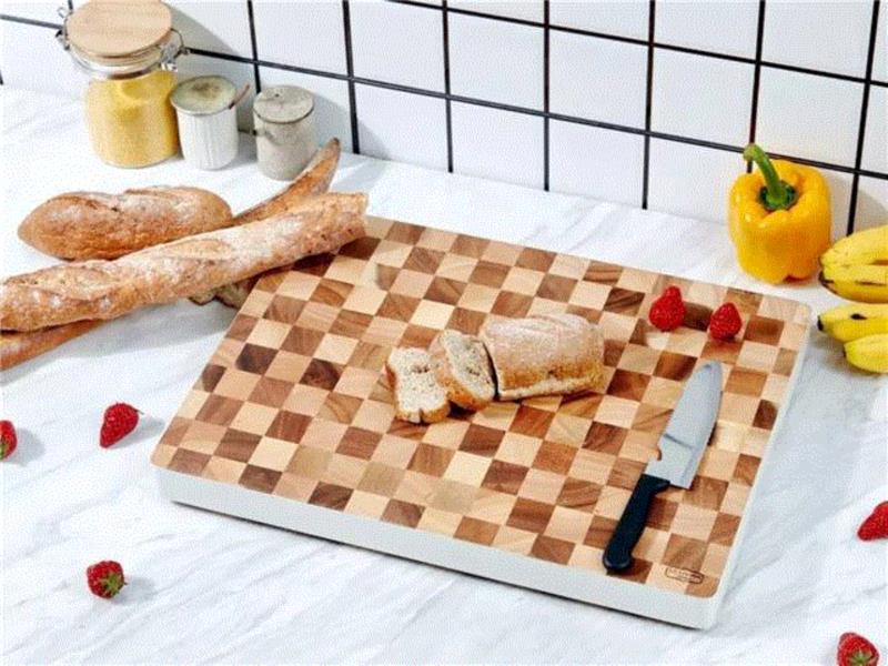 泰国进口的相思木菜板，竟然这么美！