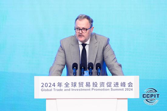 中国法国工商会会长贺明 主办方供图