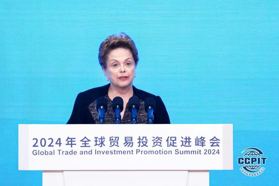 新开发银行行长罗塞夫 主办方供图