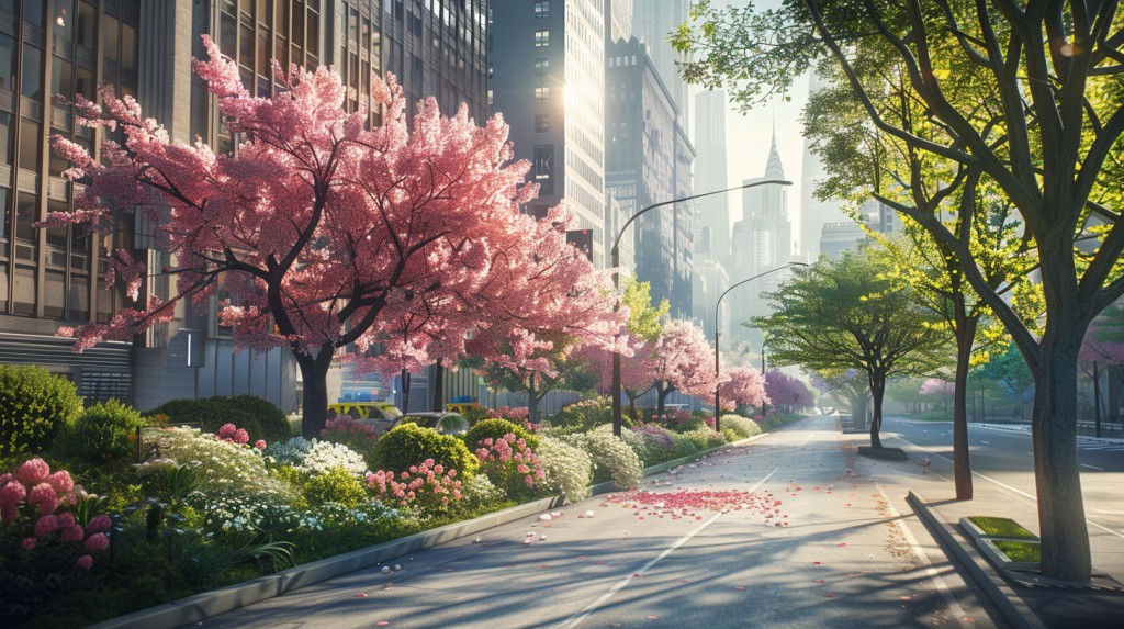 花树花卉 适合庭院种植的花树