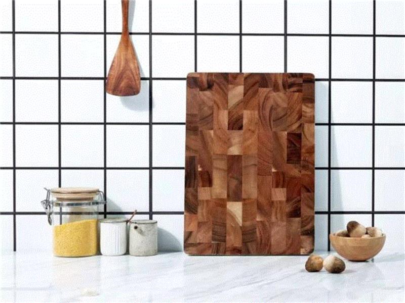 泰国进口的相思木菜板，竟然这么美！