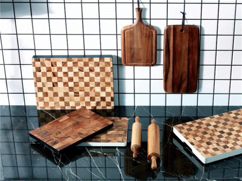 泰国进口的相思木菜板，竟然这么美！